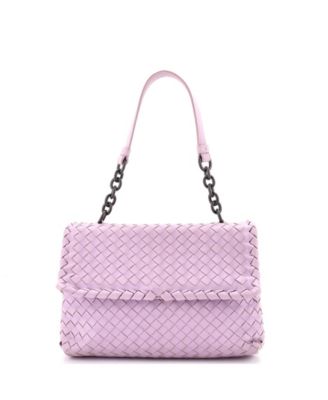 Small Olimpia Shoulder Bag Intrecciato Nappa
