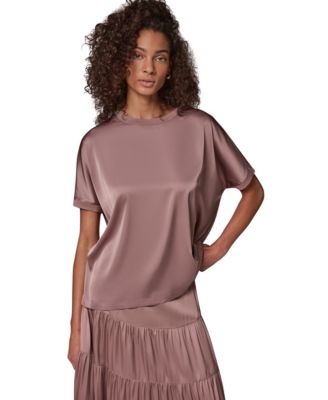 Women's Crewneck Boxy Blouse