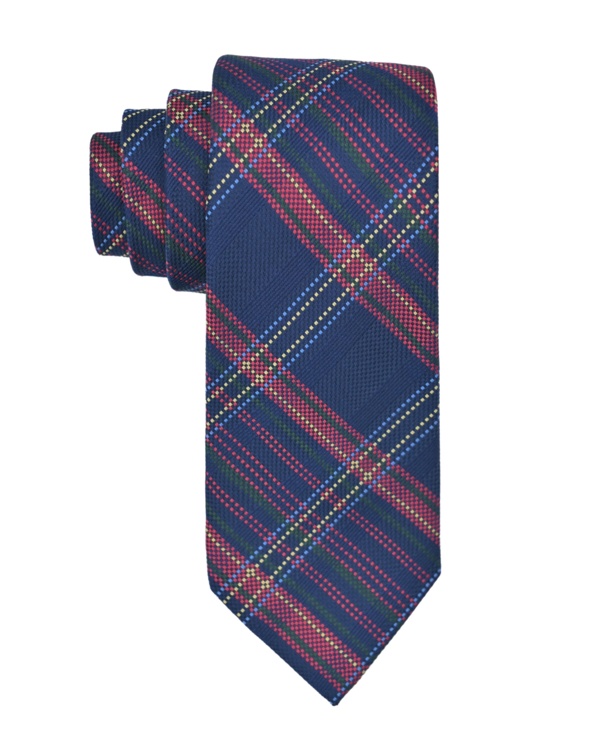 Tommy Hilfiger Men's Sofia Holiday Plaid Tie