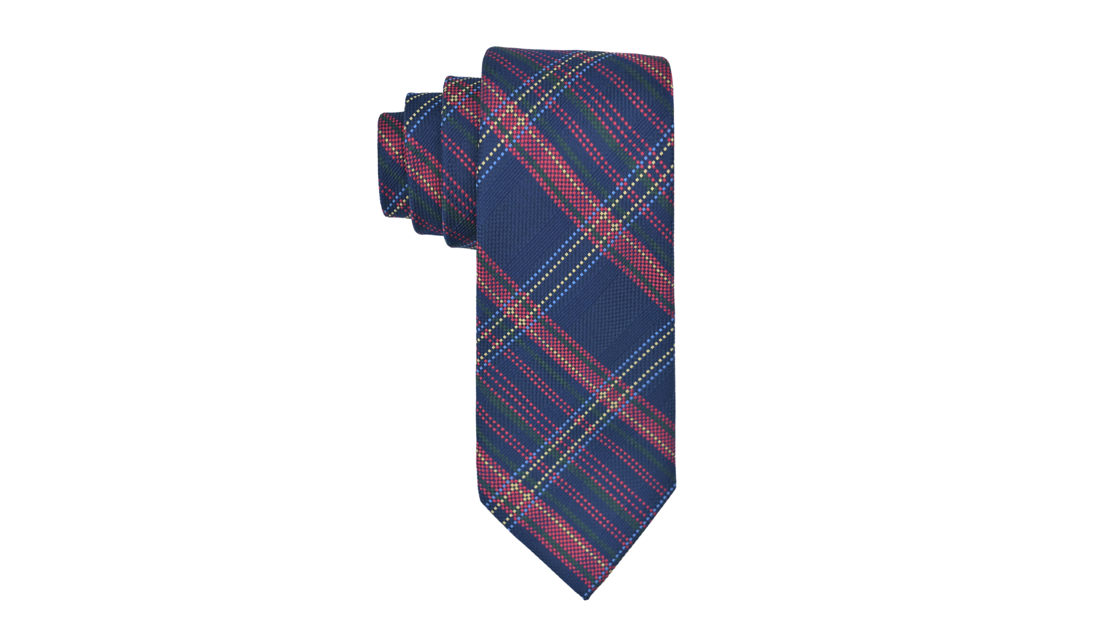 Tommy Hilfiger Men's Sofia Holiday Plaid Tie