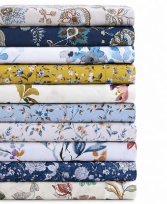 Printed 300 Thread Count Cotton Deep Pocket  Sheet Sets