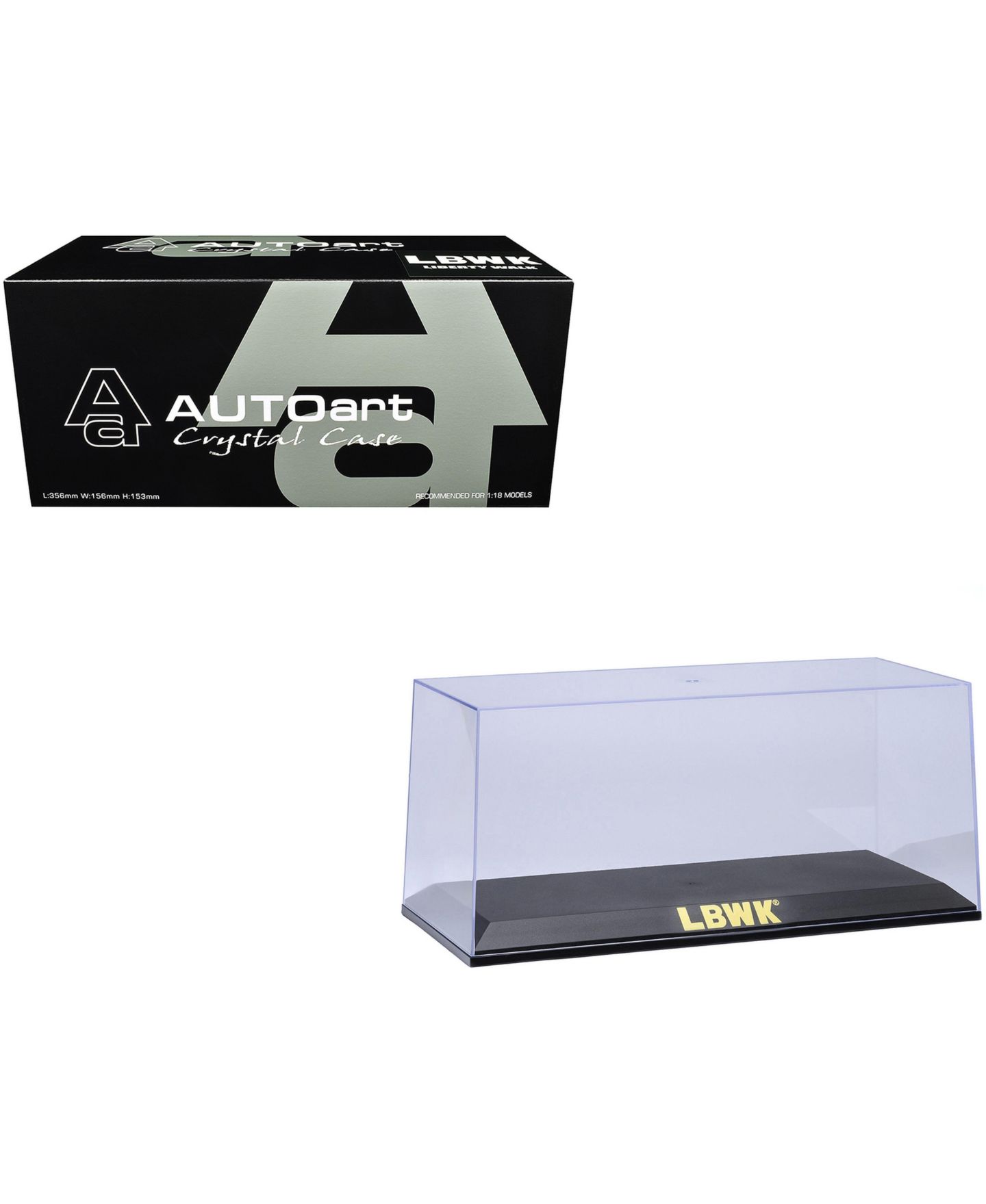 Детская игрушка Autoart 1/18-1/24 Scale Lbwk Collectible Display Case, цвет: Assorted Pre-Pack — фото 1