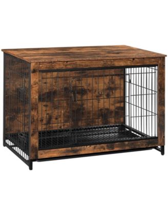 Wooden Dog Crate Furniture for Indoor Dogs and Home Pet Space