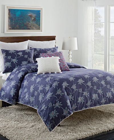 cupcakes and cashmere Sketch Floral Bedding Collection
