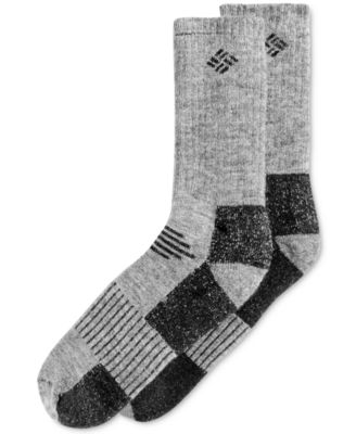 Columbia Men's Fleece-Lined Crew Socks 2-Pack