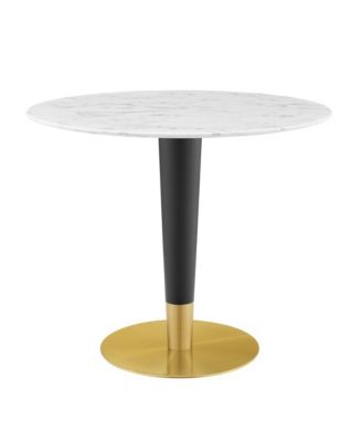Zinque 36" Artificial Marble Dining Table