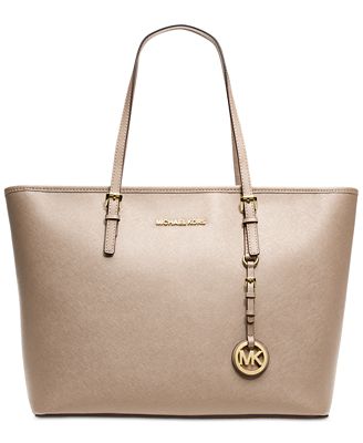 michael kors jet set travel top zip tote