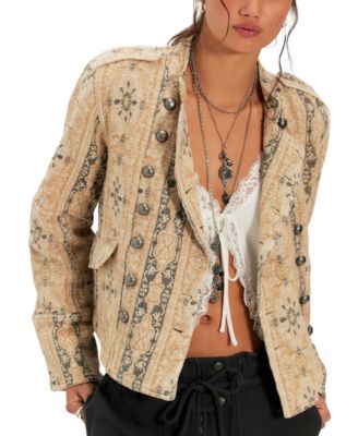 Women's Lotty Military Jacquard Jacket