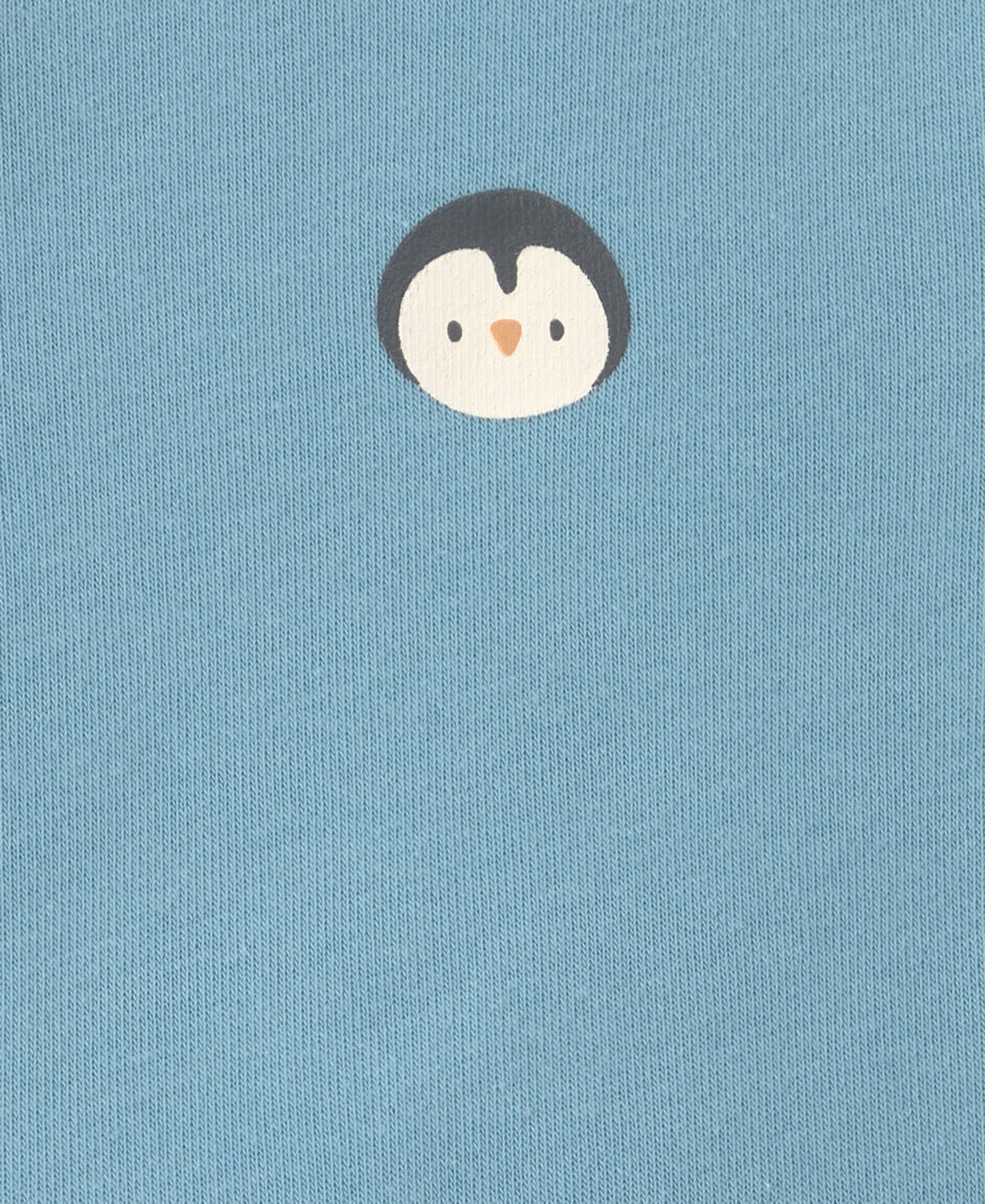 Комбинезон Carter's Penguin Fleece Long-Sleeve для мальчиков-малышей, цвет: Синий — фото 3