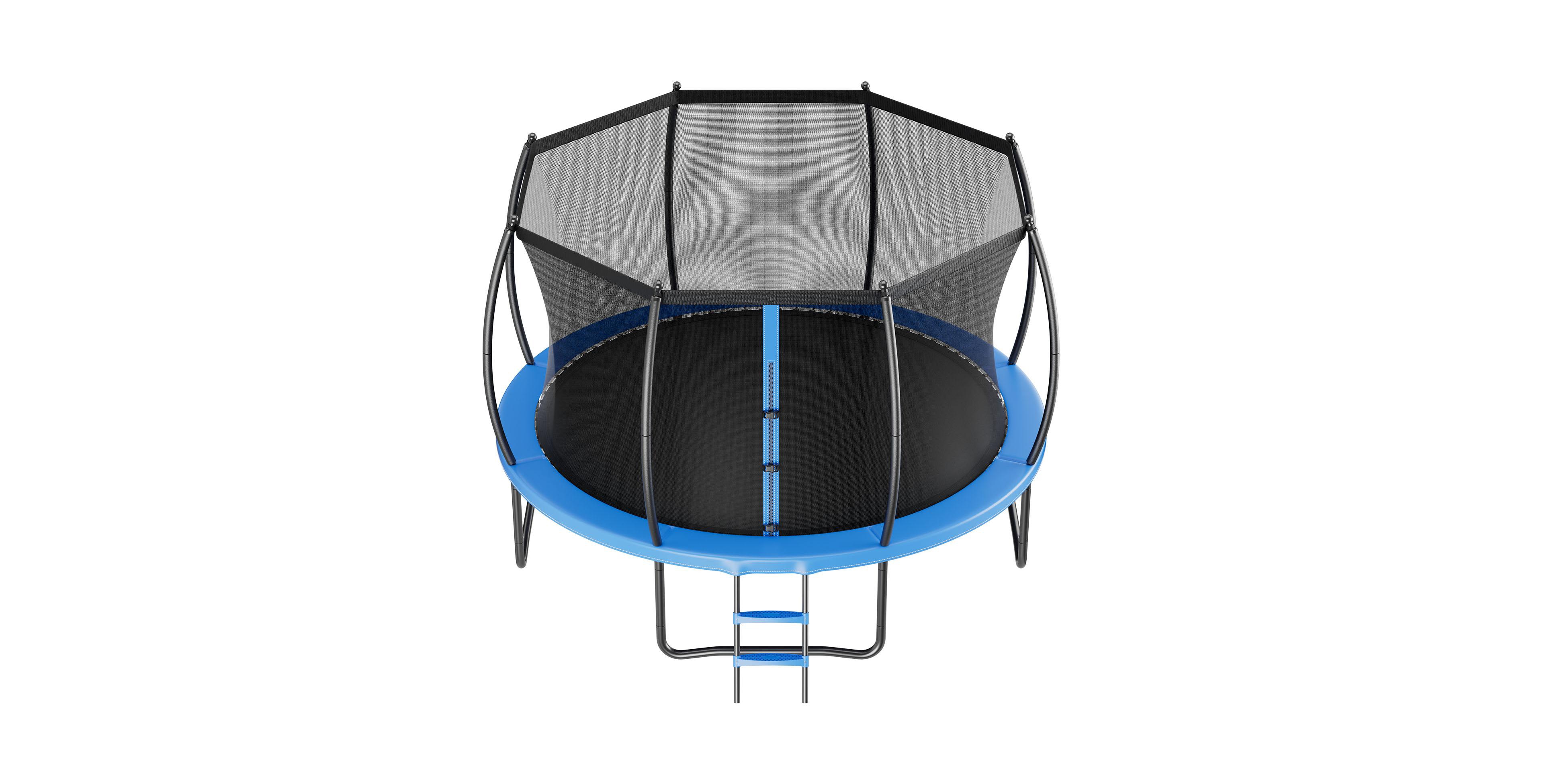 Hongge Curved Pole Recreational Backyard Trampoline Enclosure Set
