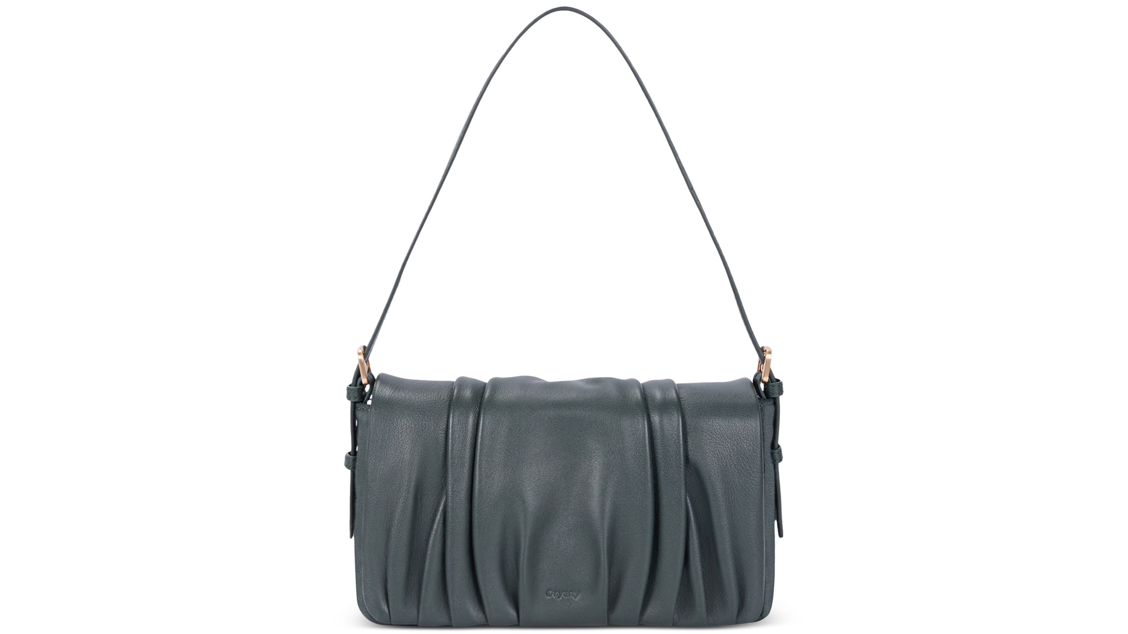 orYANY Bell Leather Rectangular Top-Handle Shoulder Handbag