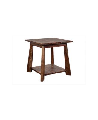 Kalispell Solid Sheesham Wood End Table