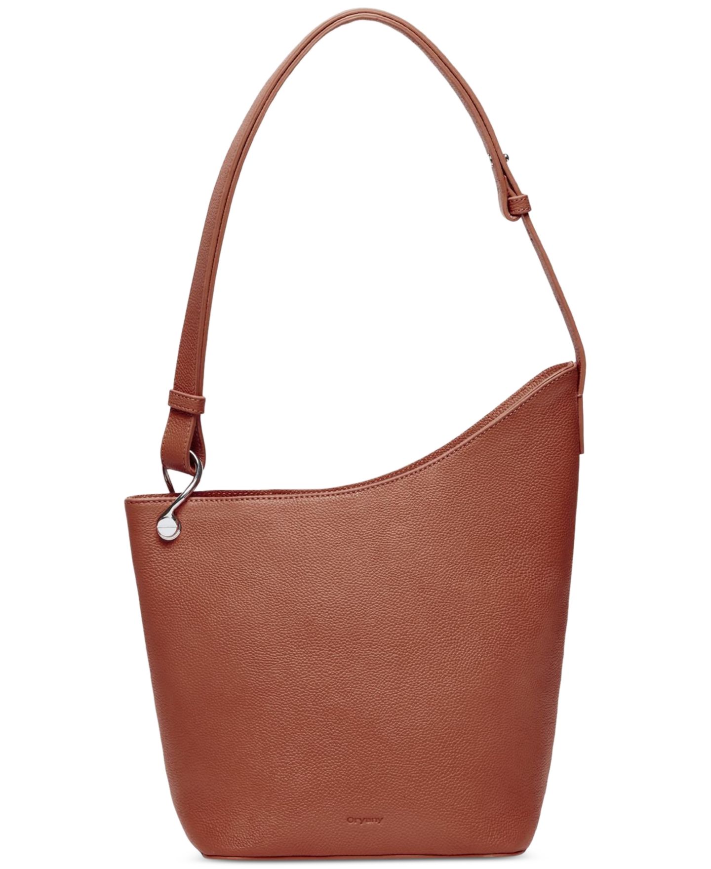 Женская сумка orYANY Sage Mini Bucket Shoulder Handbag, цвет: Коньячный — фото 2