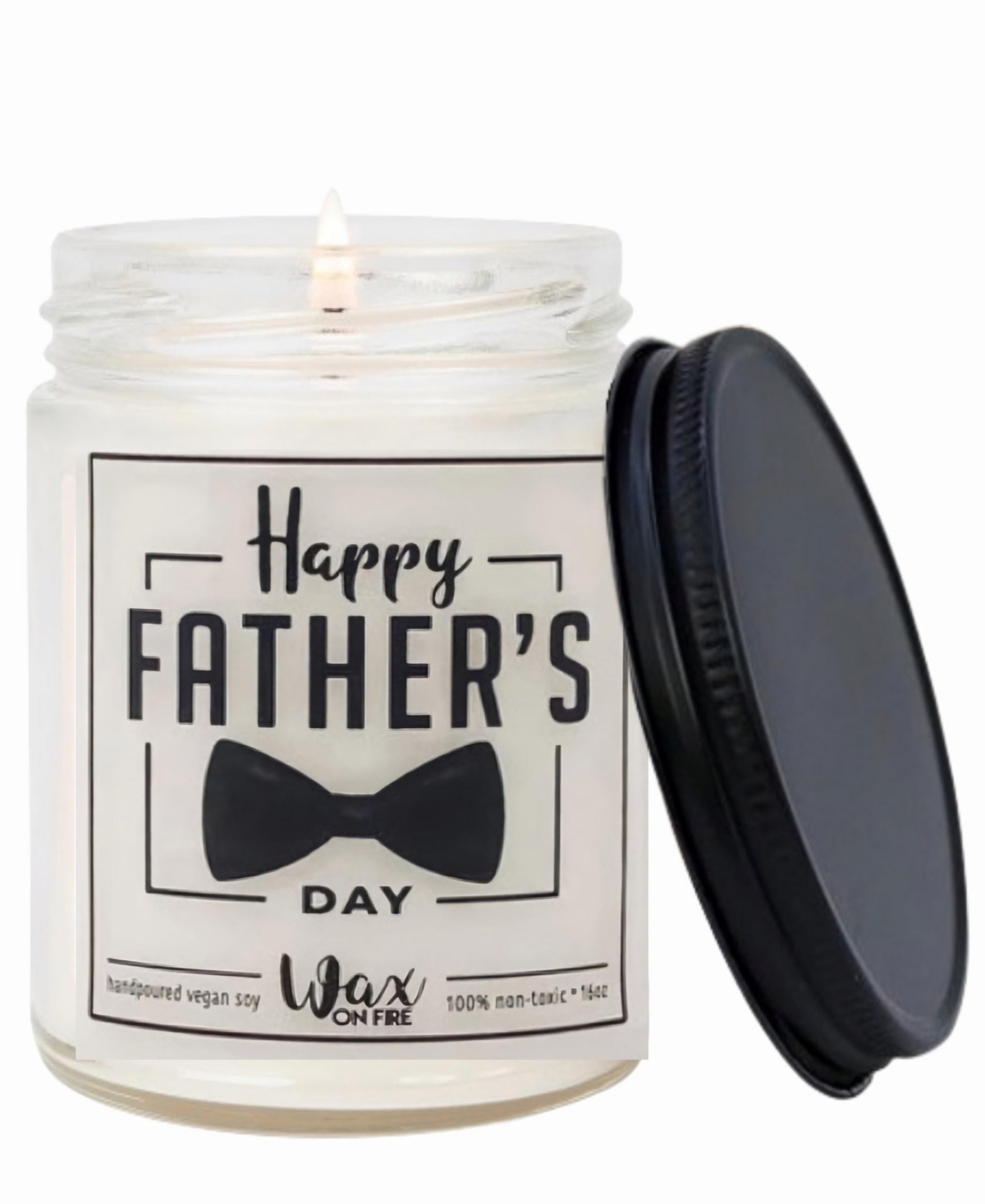 Lovery Fathers Day Vanilla Scented Candle Gift, 10oz Soy Wax