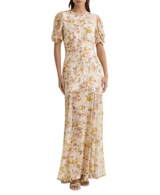 Women's Naia Floral Open-Back Maxi Dress