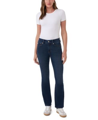 Women's Tummyless High-Rise Bootcut Control Paneling Jeans