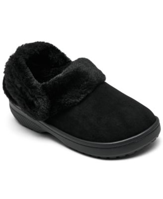 Big Kids Faux Suede Clog Slippers from Finish Line