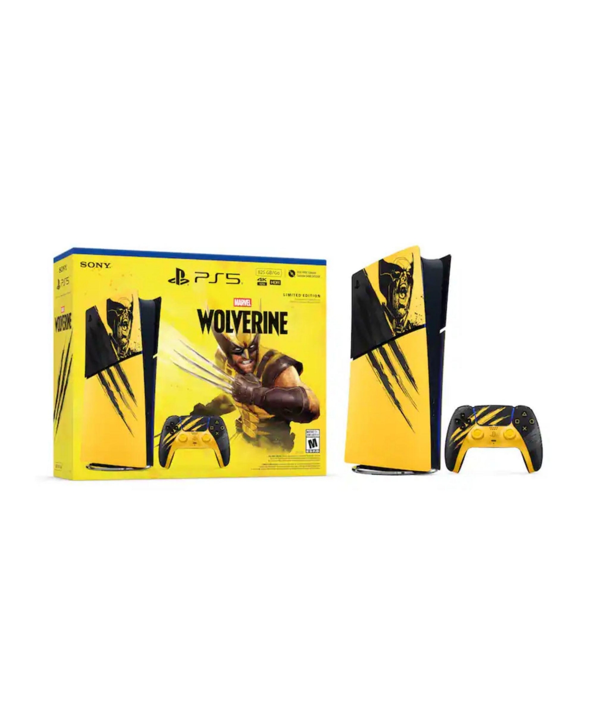 PlayStation 5 Digital Edition – Marvel's Wolverine Battle Limited Edition Bundle– 825GB