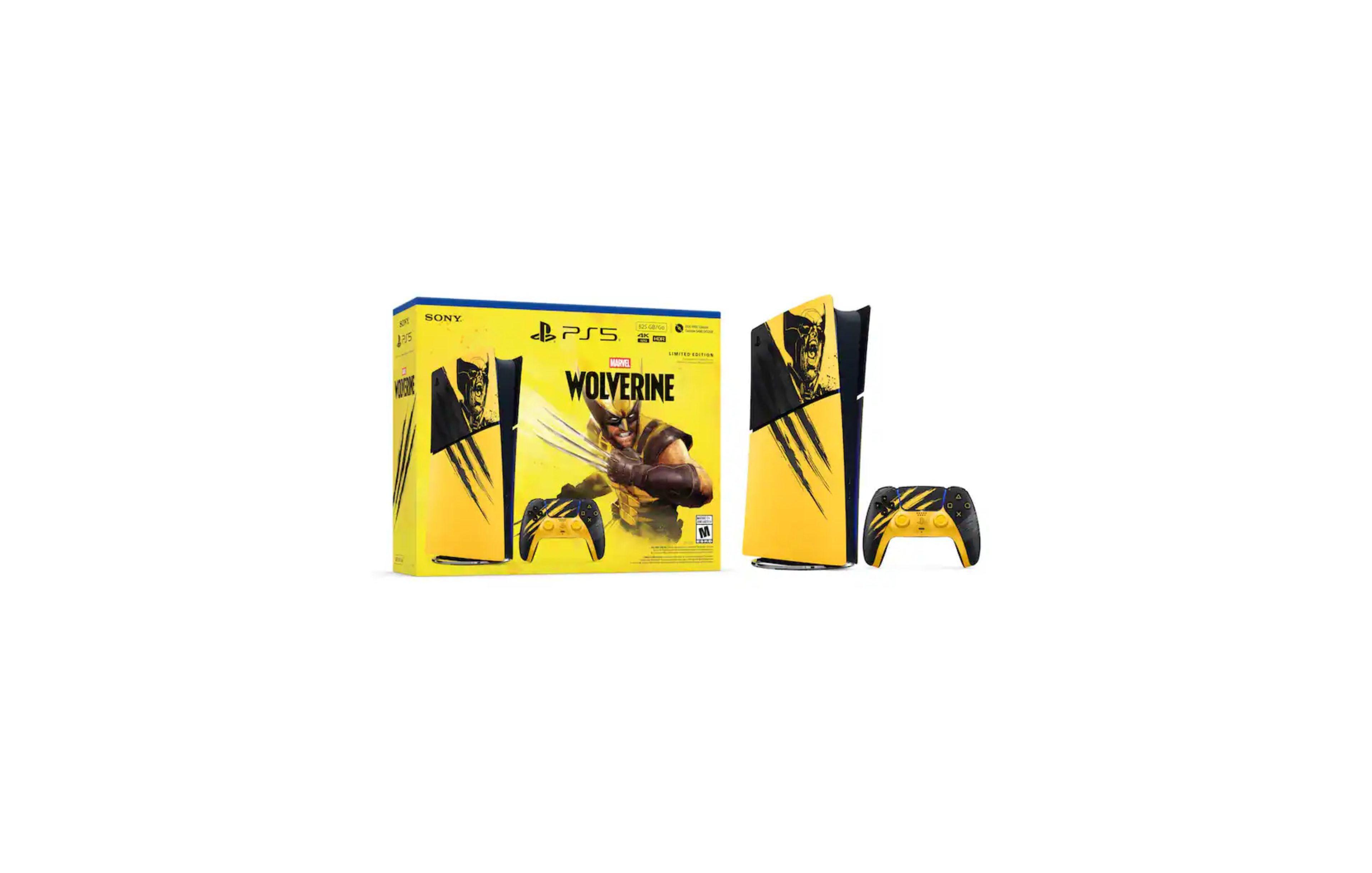 PlayStation 5 Digital Edition – Marvel's Wolverine Battle Limited Edition Bundle– 825GB