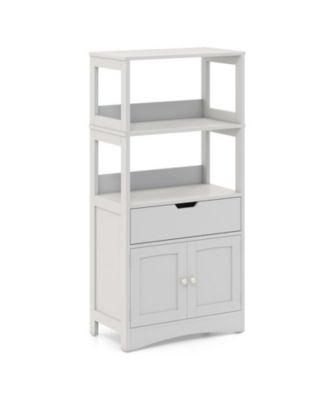 48 Inch Bathroom Cabinet with Sliding Center Drawer