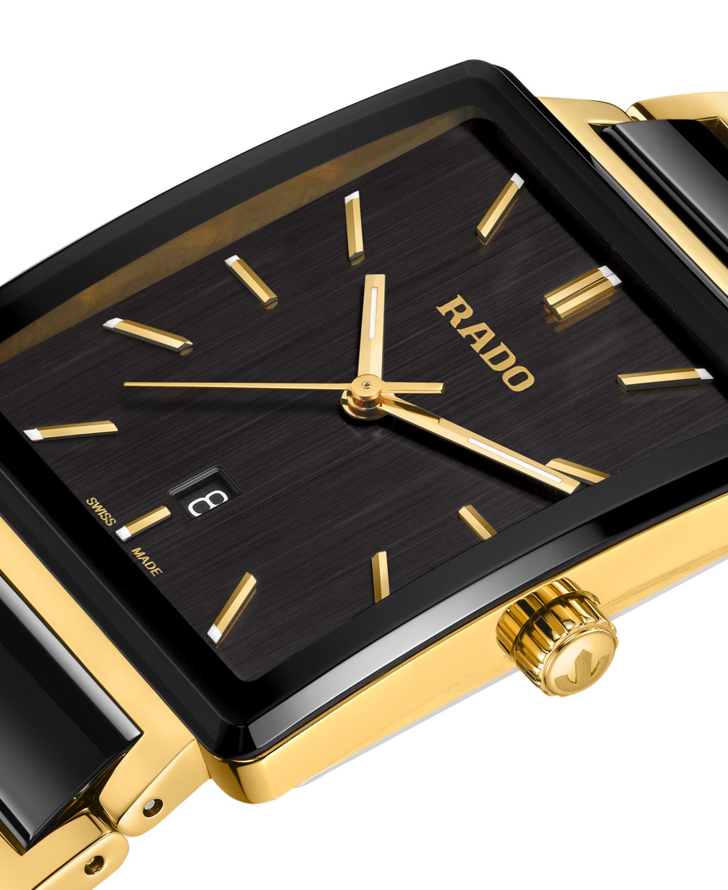 Женские часы Rado Swiss Quartz Integral Two-Tone Stainless Steel 31.5mm — фото 2