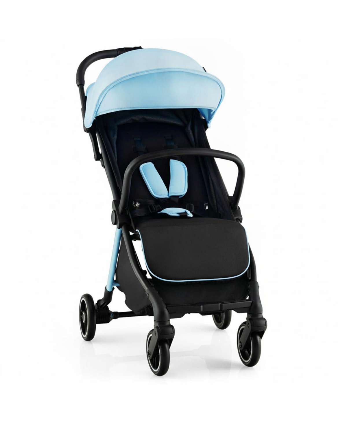Sugift One-Hand Folding Portable Lightweight Baby Stroller with Aluminum Frame, Ages 6-36 Months