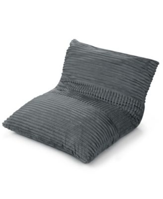 3-in-1 Giant Corduroy Bean Bag Chair Bed and Lounger