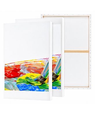 Cotton Stretched Art Canvas Blank Supplies for Oil Acrylic Pouring Art