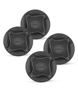 4 Inch 2-Way 250 Watt 4 Ohm Coaxial Car Speakers