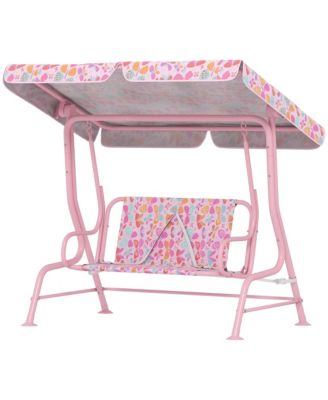 Kids Swing Set with Seat Restraint, 2-Seat, Ages 3-6