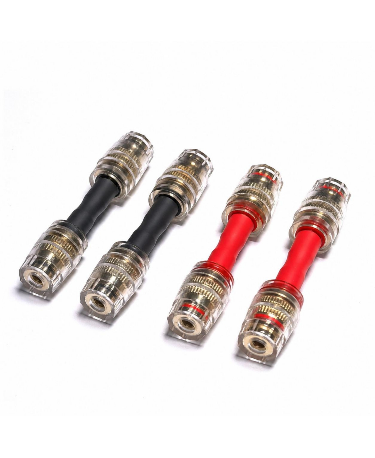 Lofree 4mm Banana Plug Copper Adapter, 4-Pack