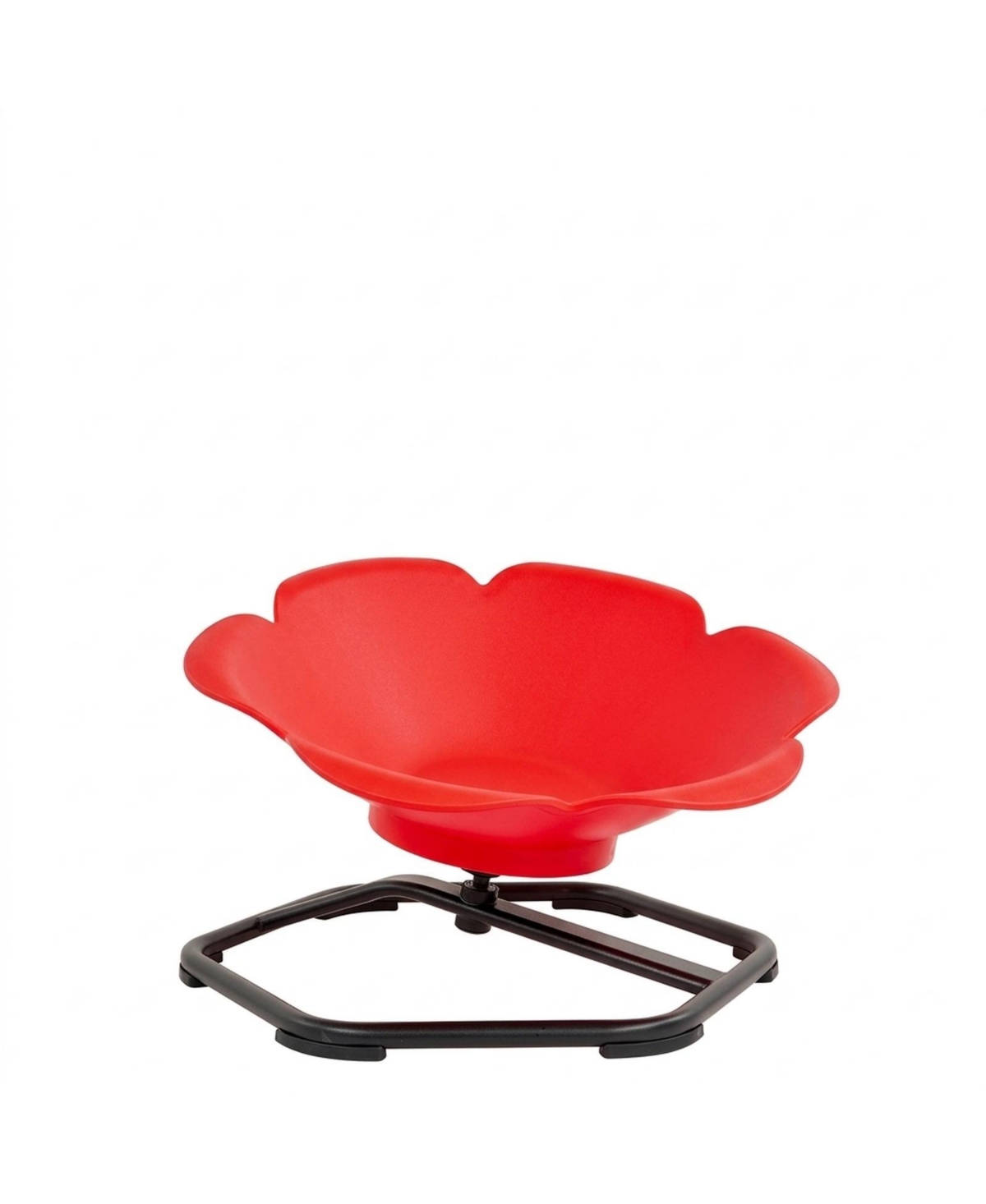 Hongge Sit and Spin Sensory Swivel Chair with 360 Degree Rotation, 220 lb Capacity, Ages 3-12 - Red