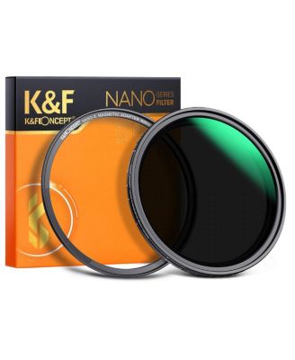 62mm Nano-X ND8-128 3-7 Stop Variable Magnetic Lens Filter