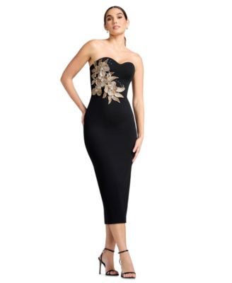 Women's Shailene Strapless Sweetheart Sheath Dress