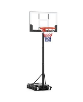 Adjustable Kids Basketball Hoop System 3.3 to 7 ft with Fillable Base