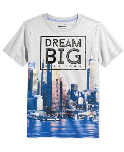 Sean John Graphic-Print T-Shirt, Big Boys (8-20)
