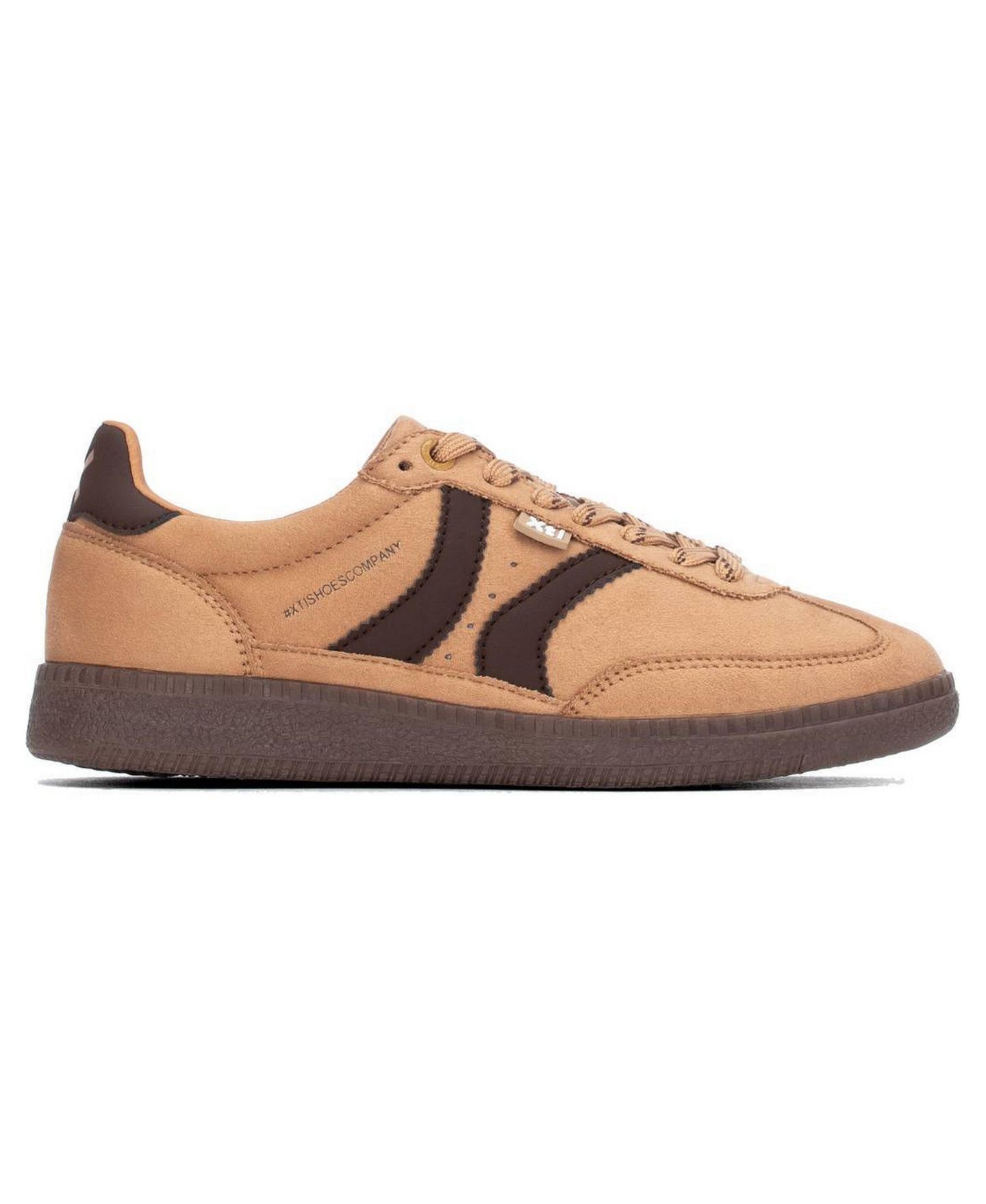 Женские кроссовки XTI Suede Retro Slip-Resistant, цвет: Бежевый — фото 4