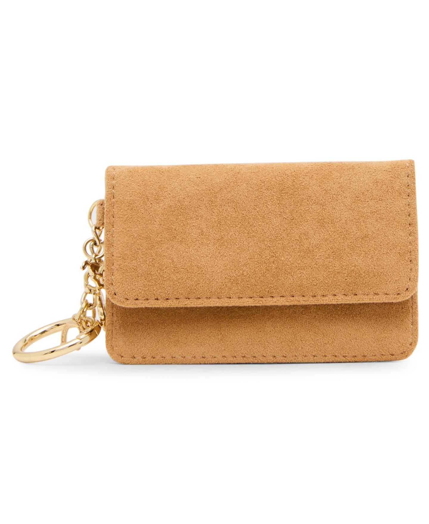 Женский кошелёк Madden Girl Compact Snap Closure Card Case Wallet, цвет: Рыжевато-коричневый — фото 1