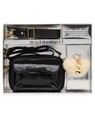 Gift Set Faux Leather Crossbody Bag, 3-Piece Set