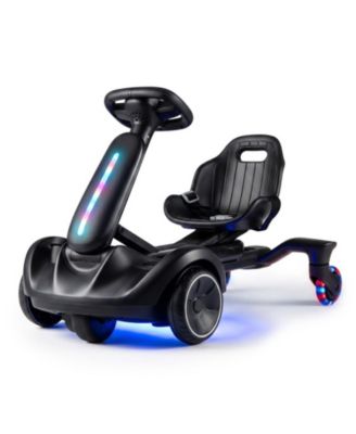 6V Ride-On Drift Car with Lights and Adjustable Seat
