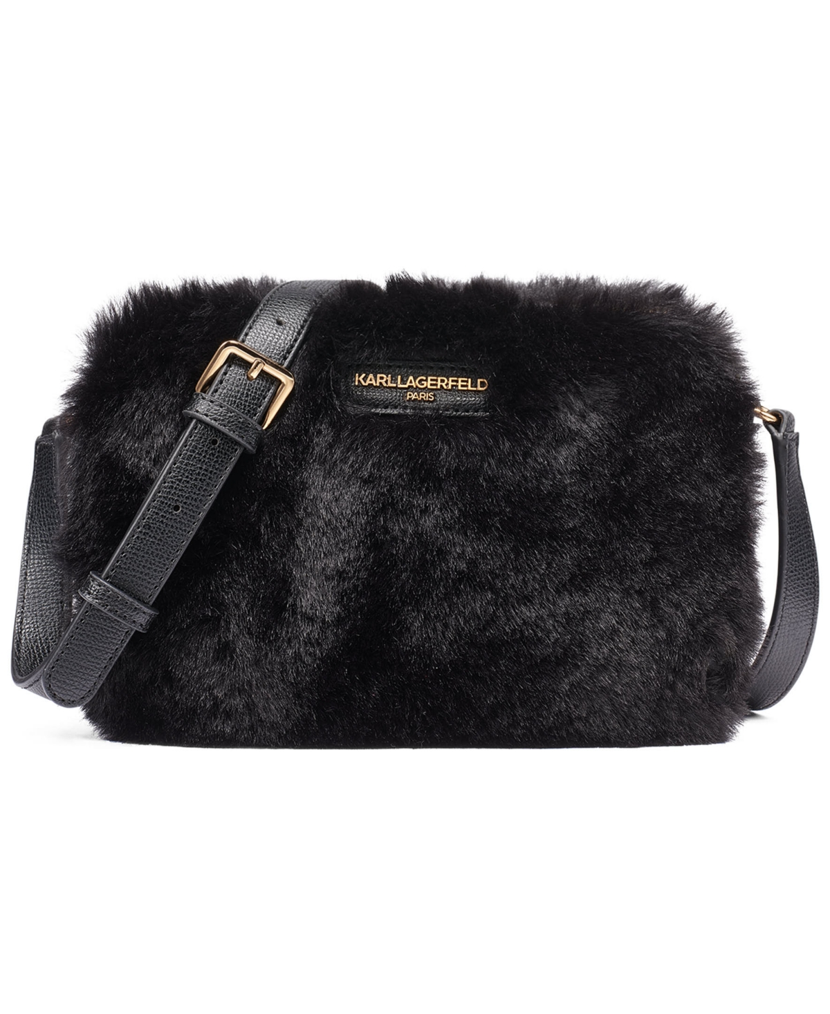 Karl Lagerfeld Paris Maybelle Faux Fur Crossbody