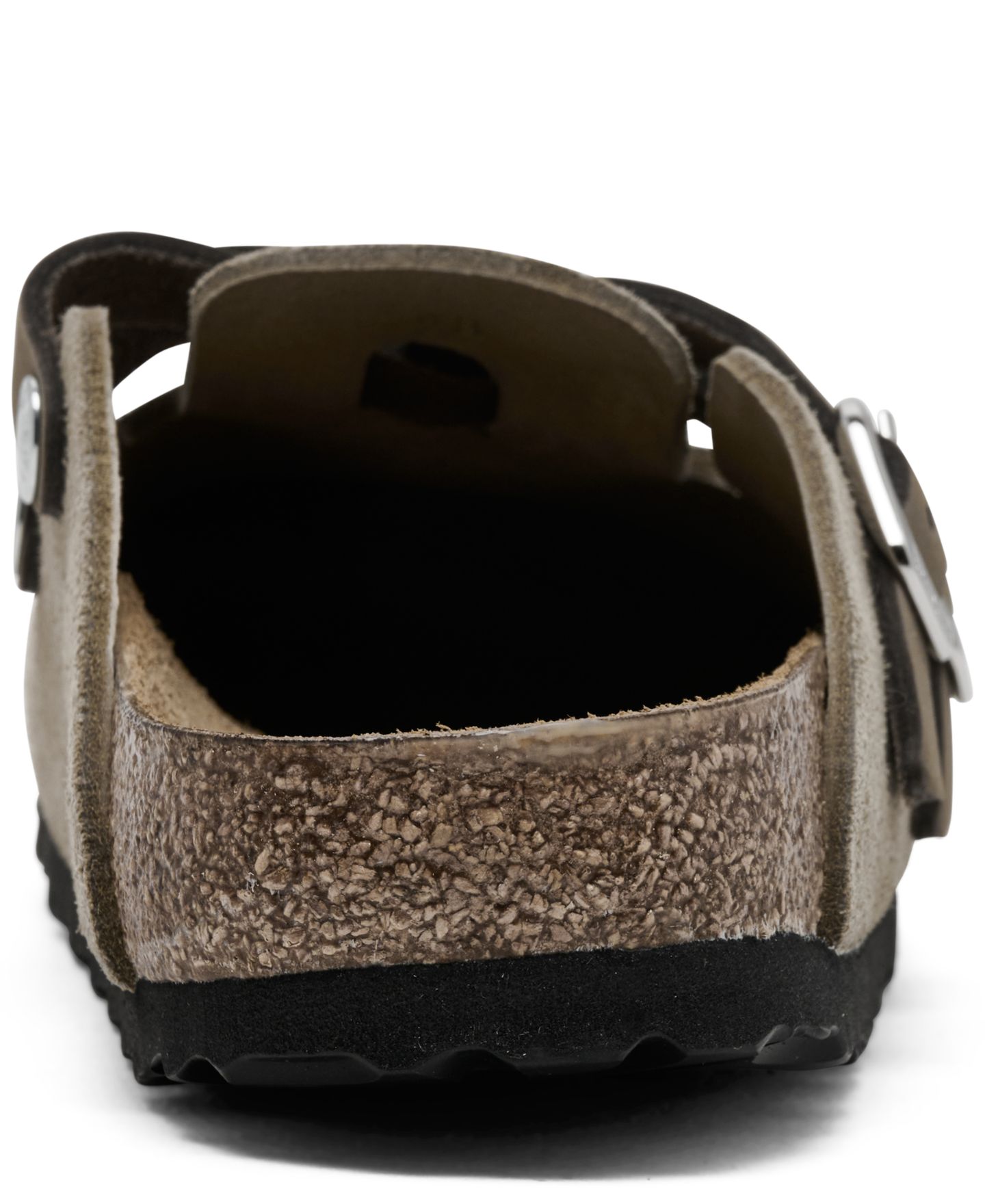 Женские замшевые сабо Birkenstock Blair, Finish Line, цвет: Серо-коричневый — фото 4