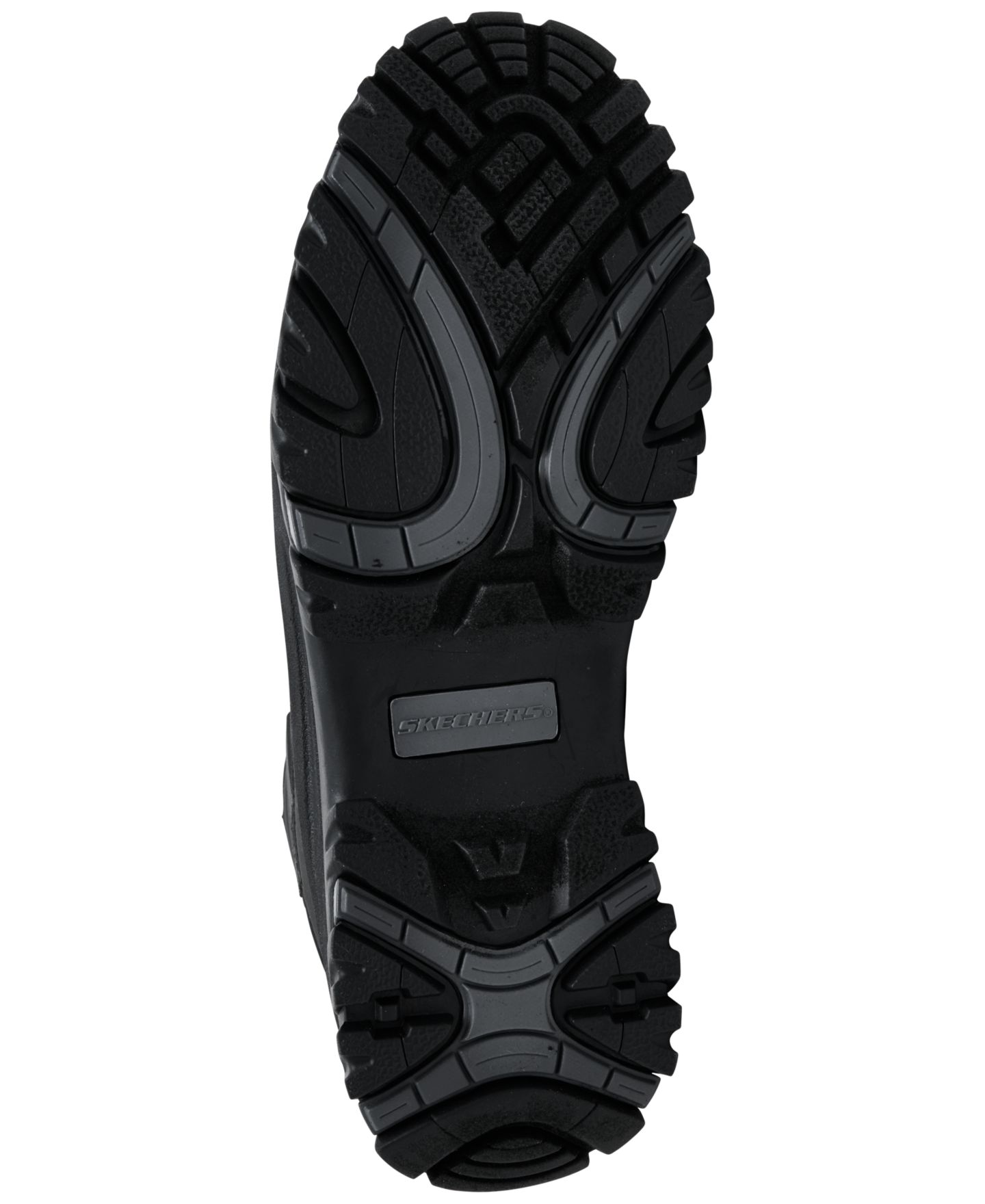 Мужские походные ботинки Skechers Relaxed Fit: Relment - Daggett, цвет: Чёрный — фото 6
