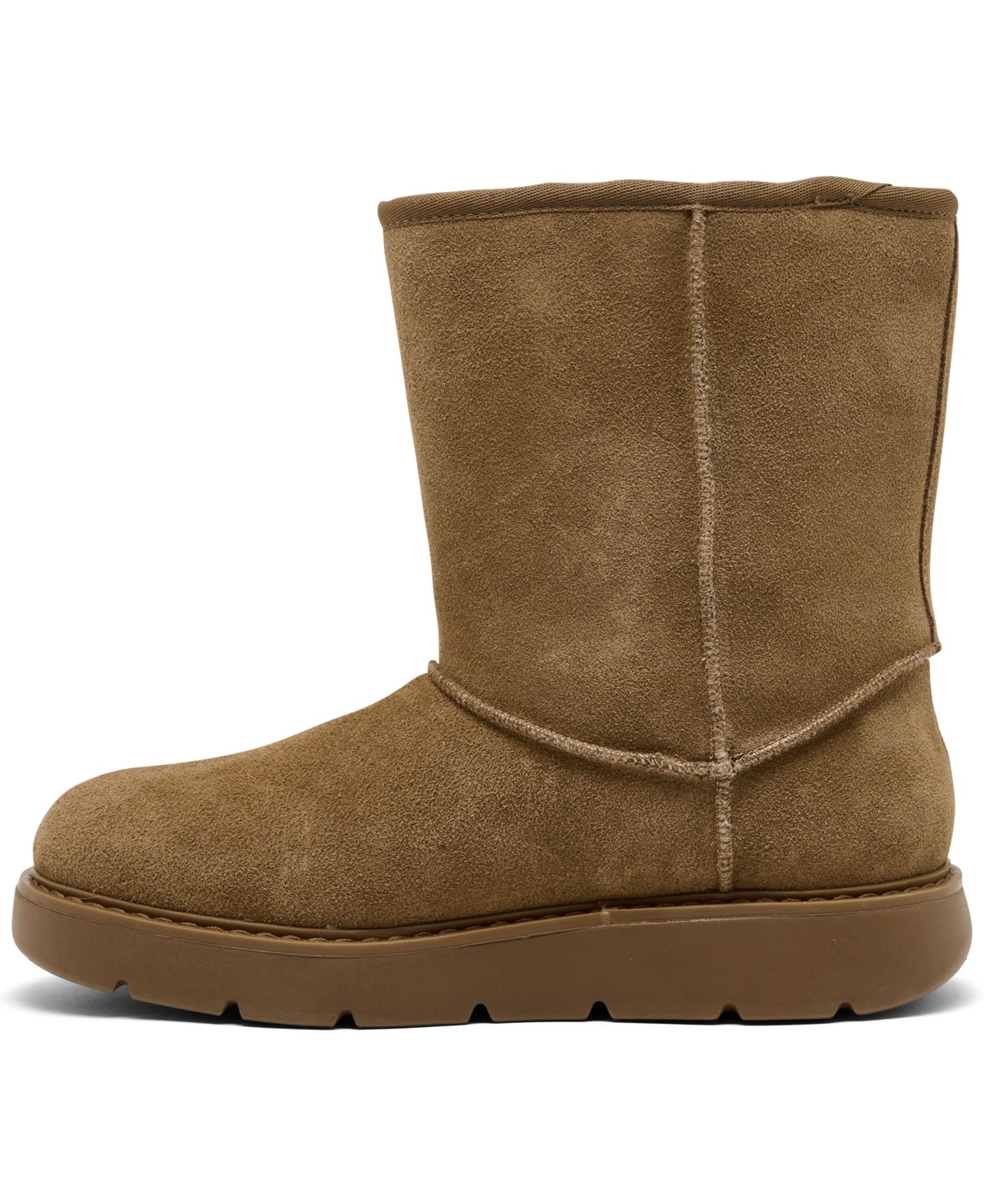 Женские утеплённые ботинки-слипоны Skechers Slip-ins Keepsakes Cozy, цвет: Каштановый — фото 3