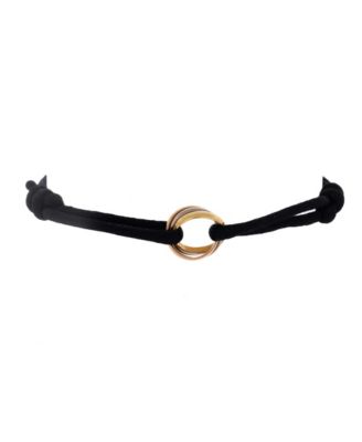 Trinity On Cord Bracelet