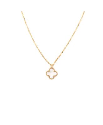 Pre-Owned Van Cleef and Arpels Sweet Alhambra Pendant Necklace