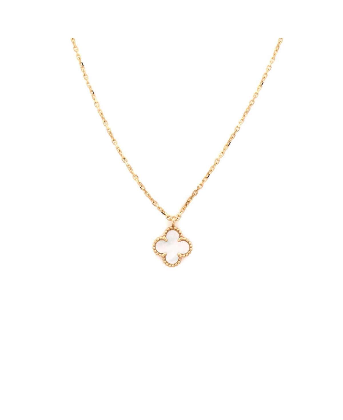 Pre-Owned Van Cleef and Arpels Sweet Alhambra Pendant Necklace - 18k yellow gold