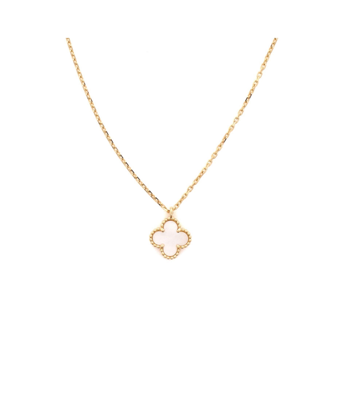 Pre-Owned Van Cleef and Arpels Sweet Alhambra Pendant Necklace - 18k yellow gold