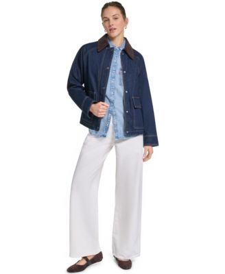 Women's Regular Short Cotton Barn Jacket