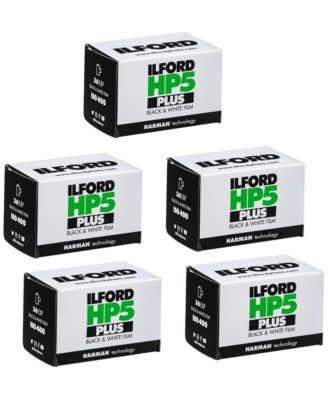 HP5 Plus ISO 400 Push-Processing 35mm Film, 5-Pack